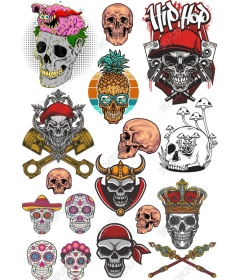 Set "Vibration of the skull"