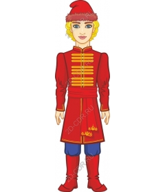  A Royal character in the red suit
