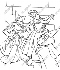  Enchanting fairy-tale characters Coloring
