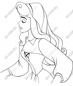  Charming Princess Line Art