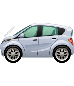  Elegant silver car