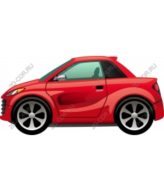 Red sports car