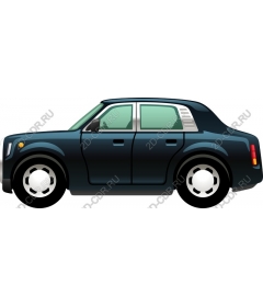  Classic black sedan