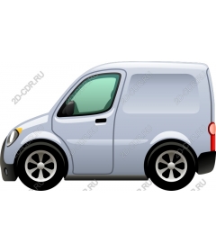  Elegant gray van for delivery