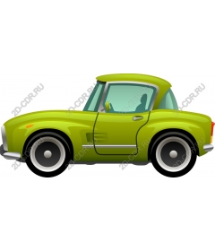  Classic green car
