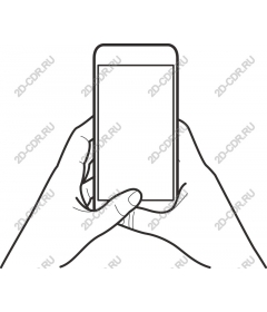  Hands holding smartphone
