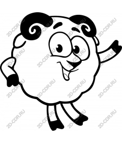  Adorable cartoon sheep