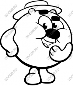  Charming playful character