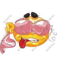 Дерзкий розовый бюстгальтер Emoji