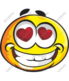  Smiley "love Struck"