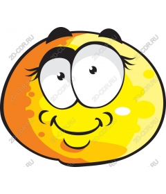  Joyful cartoon character