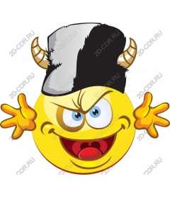  Cheeky Emoji hat for Viking