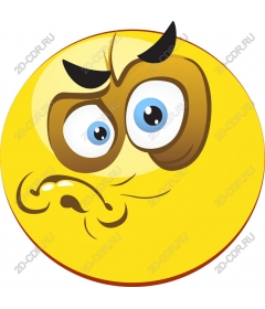 Grumpy Emoji