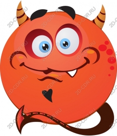 Cheerful Red Monster