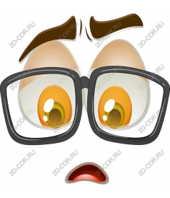  Surprised cartoon character