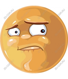  Embarrassed cartoon character