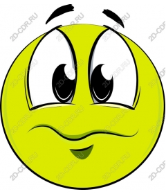 Jolly green smiley face