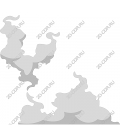  Stylized smoke