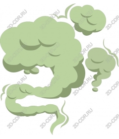 The playful curls of smoke