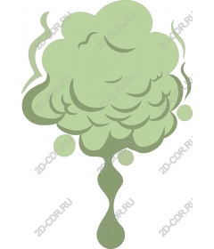  Fancy green smoke cloud