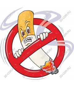  Cartoon No Smoking