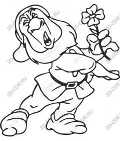  Joyful singing character