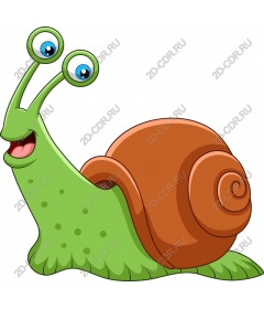  Adorable cartoon snail