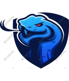  Fierce Blue Serpent