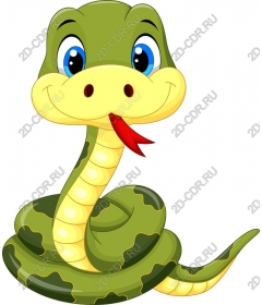  Adorable cartoon snake