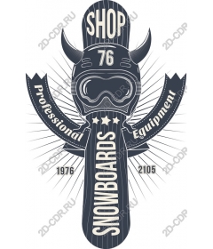 Vintage snowboard