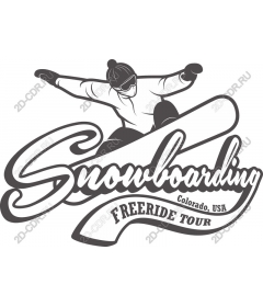  Freeride tour snowboard