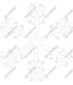  Elegant Snowflake