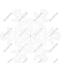  Snowflake - Winter collection of cliparts