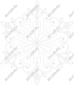  Floral mandala
