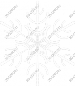  Elegant Snowflake