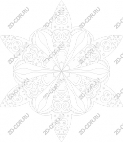  Elegant Snowflake