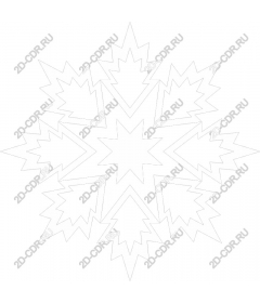  Elegant Snowflake