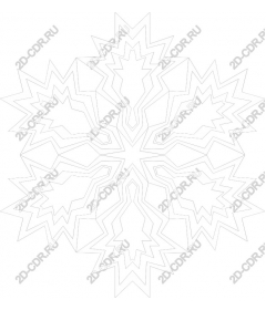  Elegant Snowflake