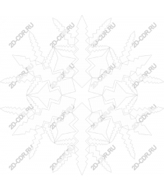  Elegant Snowflake