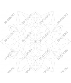 Complex geometric pattern