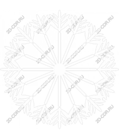  Elegant Snowflake