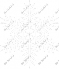  Snowflake - Elegant Winter