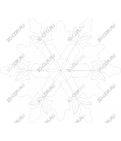 Elegant Snowflake