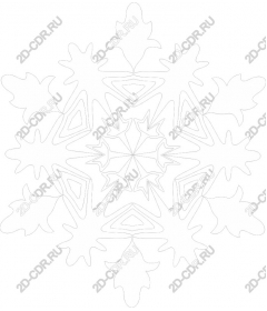  Elegant Snowflake