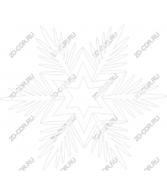  Elegant Snowflake