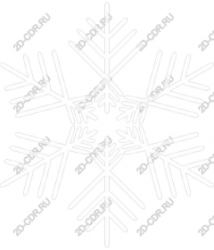  Elegant Snowflake