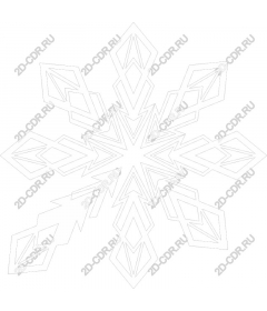 Elegant Snowflake