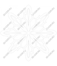  Elegant Snowflake