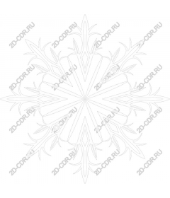 Elegant Snowflake