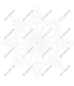  Elegant Snowflake